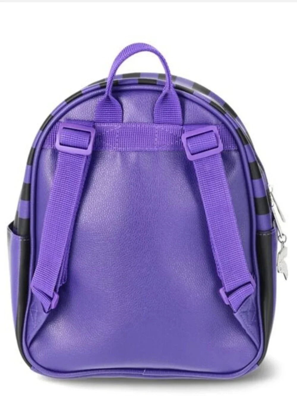 Wednesday Addams Nevermore Academy Women's Striped Mini Backpack